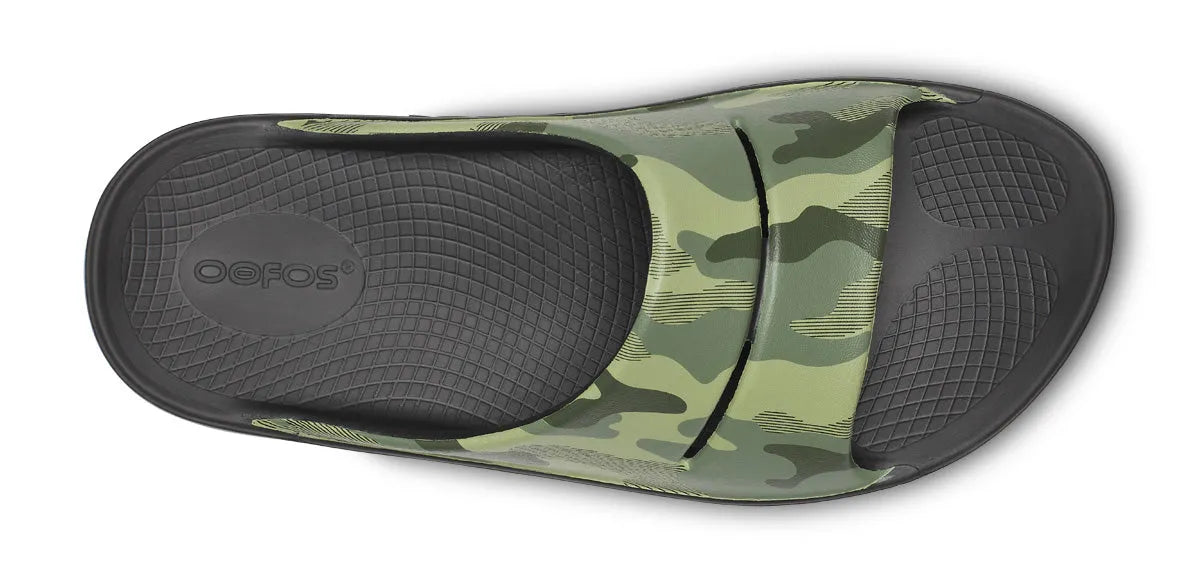Men's OOahh Sport Slide Sandal - Green Camo