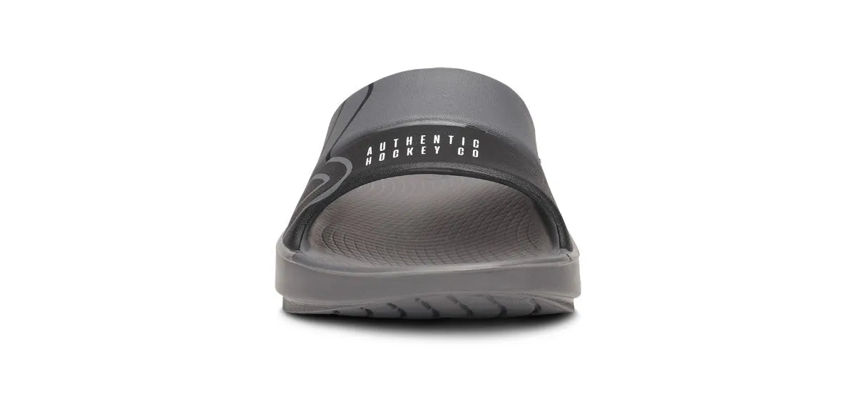 BAUER/OOFOS Women's OOahh Sport Slide Sandal – Slate