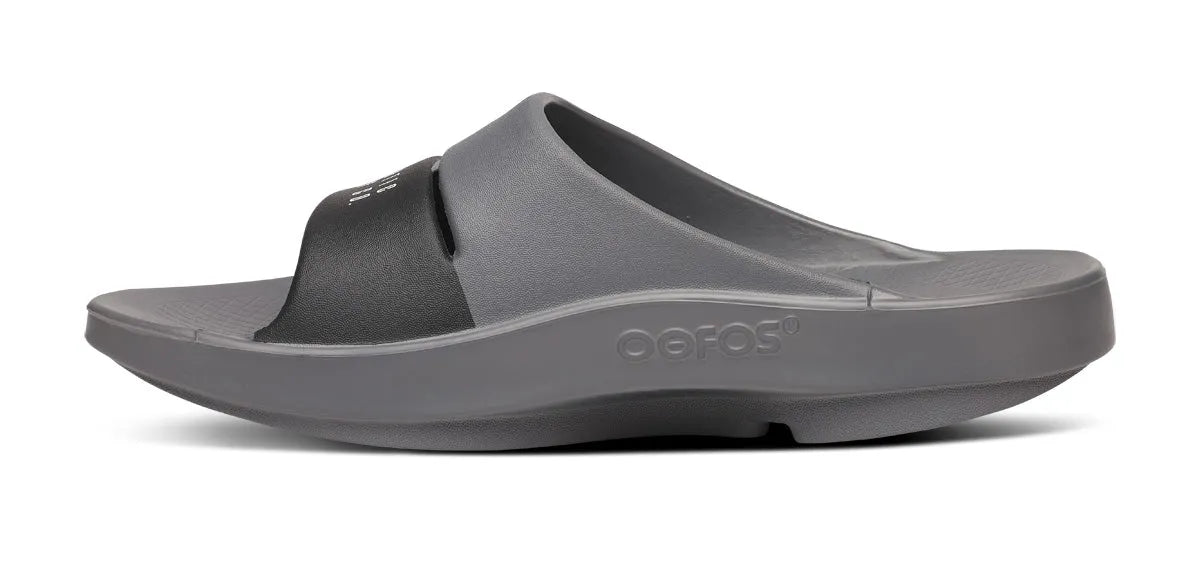 BAUER/OOFOS Women's OOahh Sport Slide Sandal – Slate