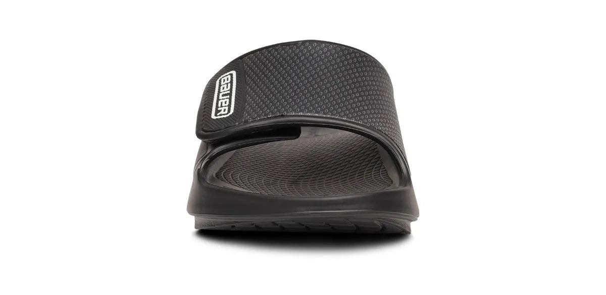 BAUER/OOFOS Men's OOahh Sport Flex Sandal – Black