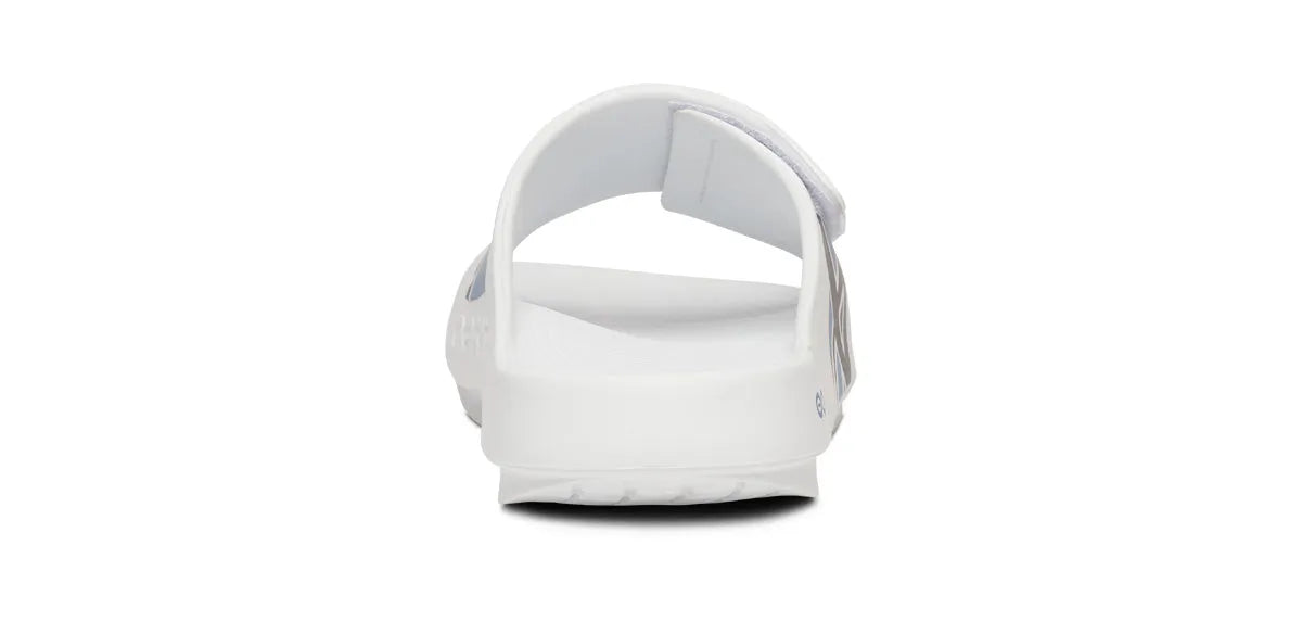 BAUER/OOFOS Women's OOahh Sport Flex Sandal – White
