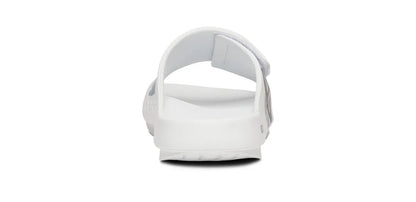 BAUER/OOFOS Men's OOahh Sport Flex Sandal – White